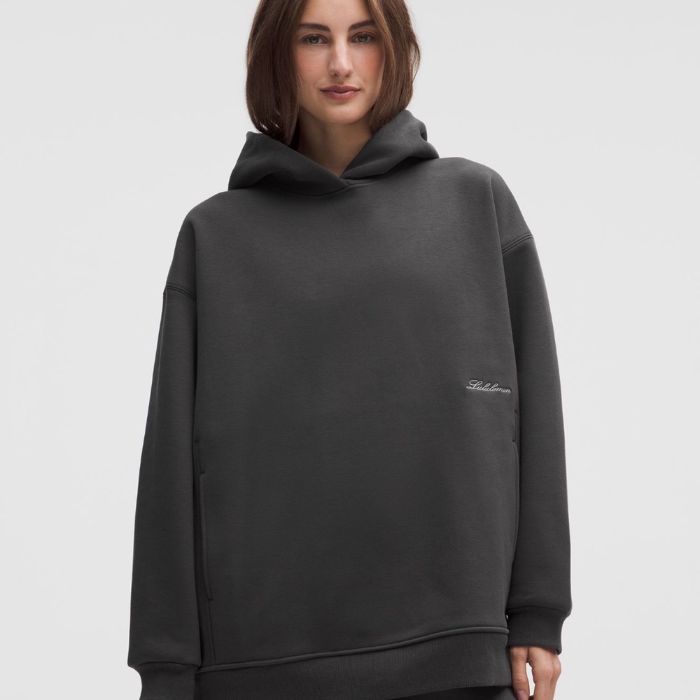 lululemon athletica Charcoal Hoodie Sweater BIG COZY